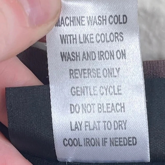 Y2K Retro Athleta Black Taupe Jersey Knit Activewear Dress Women's size S EUC - Picture 5 of 5